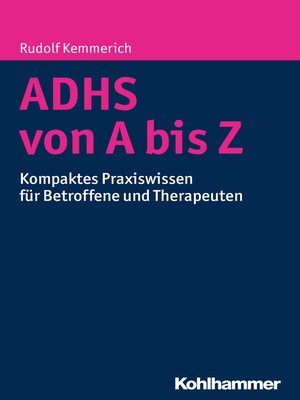 cover image of ADHS von a bis Z